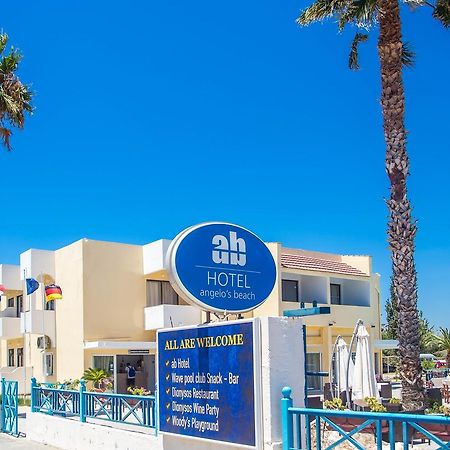 Angelos Beach Hotel Фалираки Экстерьер фото