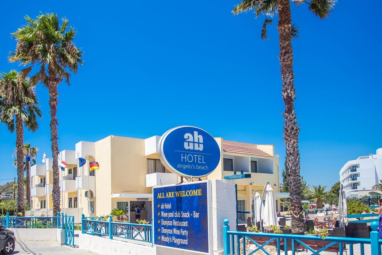 Angelos Beach Hotel Фалираки Экстерьер фото